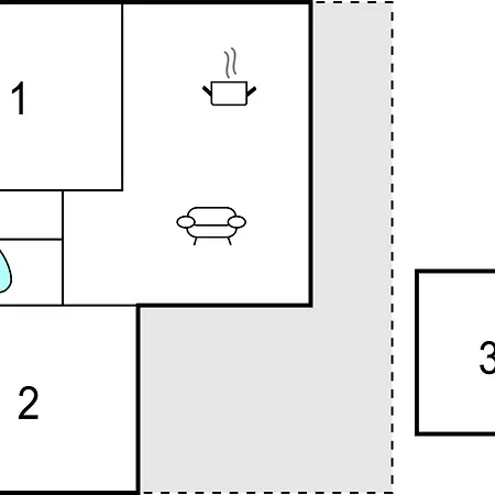 2 Bedroom Amazing In 度假居 汉斯特霍尔姆